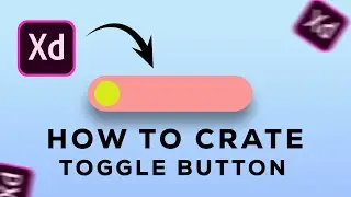 adobe xd web design prototype in toggle button
