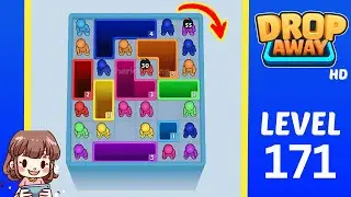 Drop Away Level 171 Solution Walkthrough