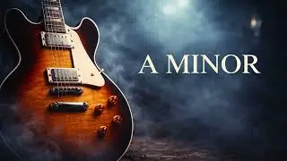 A Minor Guitar Backing Track &ndash; Slow Blues | Soulful Improvisation