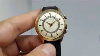 1955 Jaeger-LeCoultre / LeCoultre wrist alarm vintage watch AKA Memovox