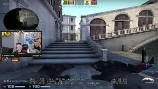 pashaBiceps plays wingman with Marcus and Martinus Singer #CSGO