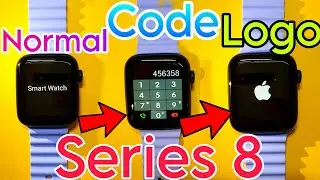 Set Apple Logo Code In Apple Watch Series 8 | Apple Logo Code In Any Smartwatch | Add Apple Logo