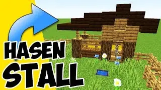 Minecraft Hasenstall bauen | wie baut man einen Hasenstall in Minecraft