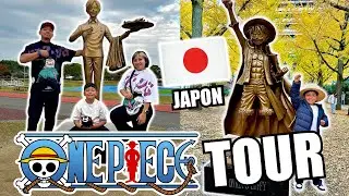 VISITAMOS TODAS! Estatuas de ONE PIECE en Kumamoto Japon!