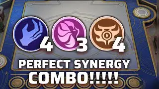 4 SUMMONER 4 EXCORCIST 3 FAEBORN BEST SYNERGY COMBO | MAGIC CHESS GO GO META