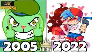 Evolution of Happy Tree Friends Games 2005 2022  4K ULTRA HD