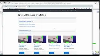 SpaceCable: eSupport site