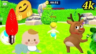 Rainbow Survivor : Hide 🫥 Yellow 3d Gameplay