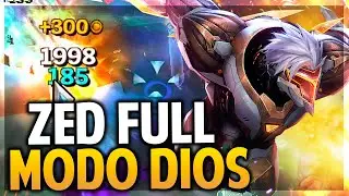 ¡ROMPÍ EL JUEGO CON ZED PROYECTO PRESTIGIO! | League of Legends
