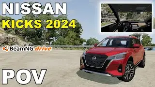 Nissan Kicks 1.6 CVT - O queridinho dos aposentados | Test Drive BeamNG Drive | 4K