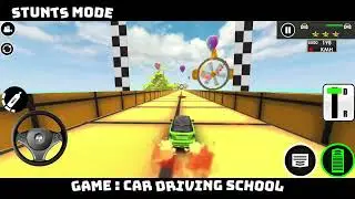 Full Send! Car Driving School Stunts Mode Level 1 Walkthrough 🚀