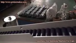 Automatic Hot Stamping Machine For Caps