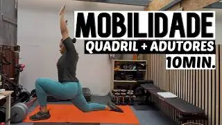 Mobilidade e Alongamento antes do treino de pernas | Aumente a sua Flexibilidade em 10 minutos
