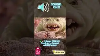 What is this ? try to guess? 💚🥥 | Sweet CRUNCH Overload &mdash; Surreal ASMR Fantasy #asmr #asmrsounds