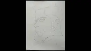 VIRAT KOHLI Drawing Outline🙂🙂 | RohanArts | #drawing #outline #viratkohli