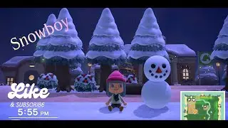 #24 ACNH - The perfect Snow Man -   No commentary - Realistic Play