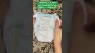 Pampers Active Baby Newborn Taped Diapers: Review #baby #diapers #newborn #shortsfeed #shorts