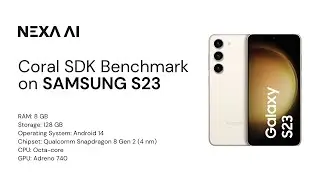 Coral SDK on SAMSUNG S23