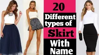20 Different Types Of Skirt  With Name | Women's skirt | Glam Fashion Look