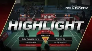 Della Augustia/Komala Dewi (Djarum Kudus) VS Ana Rovita/Febby Angguni (Pertamina Fastron)