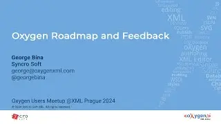 Oxygen Roadmap and Feedback