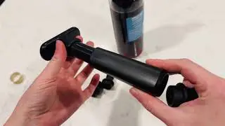 No More Wasted Wine | WOTOR Wine Saver Vacuum Pump with 4 Stoppers, Wine Stopper & Preserver