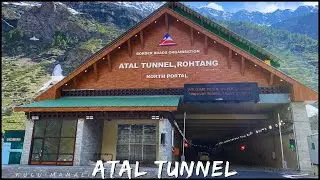 Crossing India's Engineering Marvel ATAL TUNNEL ROHTANG  #ataltunnel #touristmustsee #kulumanali