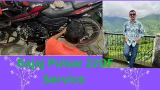 Bajaj Pulsar 220F Service | Pulsar 220 second servicing 2025