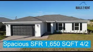 Build 2 Rent: Spacious SFR 1,650 SQFT 4/2 (Build2Rent.com)