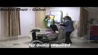 Transfer to Chair with Floor lift