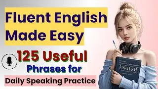 Fluent English Made Easy | 125 Useful Phrases for Daily Speaking Practice