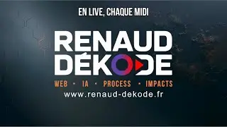 L'actualité tech du 28/01/2026 en Live sur Renaud Dékode
