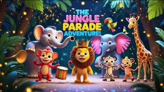 The Jungle Parade | Animal Parade | Nursery Rhymes | Adventure with kid's | cocomelon rhymes | baby