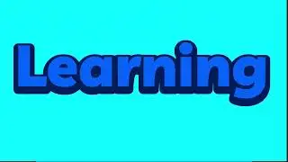 Learning Crossovers Intro (Logo)