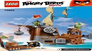 LEGO Angry Birds 2016 PIGGY PIRATE SHIP 75825 - Лего Злые птички Пиратский корабль свинок