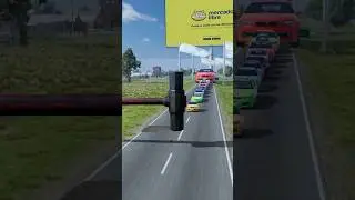 Colorful Small To Giant Cars vs Hammer #248