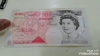 1994 -2011 England &pound;50 pounds