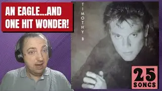 Timothy B Schmit - Boys Night Out. Reaction to Tim's only solo hit!