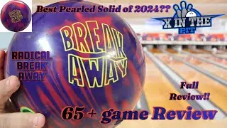 Breakaway By Radical! // Bowling ball review! // Just another Polished Solid?  4k