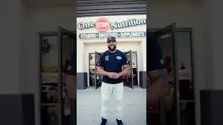 @RampageJackson loves his new job at ​⁠One Stop Nutrition 💪