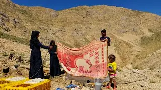 Nomadic Life: Morning Nomad Work | The Power of Nomadic Women 🧺🏞