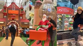 CHRISTMAS🤩PHOENIX PALASSIO|LULU MALL LUCKNOW|FAMOUS LUCKNOW MALL|LUCKNOW VLOG@kavitakaparwanofficial