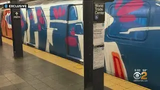 NYPD Says Subway Graffiti May Be Work Of Traveling Vandals