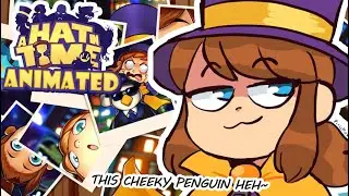 Hat Kid and those Cheeky Moon Penguins [A Hat In Time Animation]