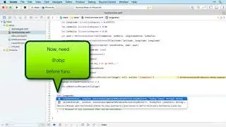 ios 11 Developer Course Tutorial -  Adding User Annotations To Maps Part 35