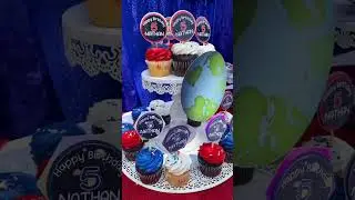 Happy Birthday Nathan! #custompartyfavors #customparty #birthdayparty #custompartydecor #spaceparty