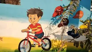 मुख्यमंत्री ग्रामस्वराज पेंटींग वर्क 