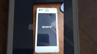 Sony Xperia M (C1905) Power On and Power Off. Включение и выключение смартфона. Android 4.3.