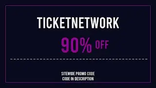 TicketNetwork Discount Code 2025 July