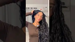 amo ambos, pero las trenzas ya son parte de mi personal branding #afrolatina #selfcare #braidstyles